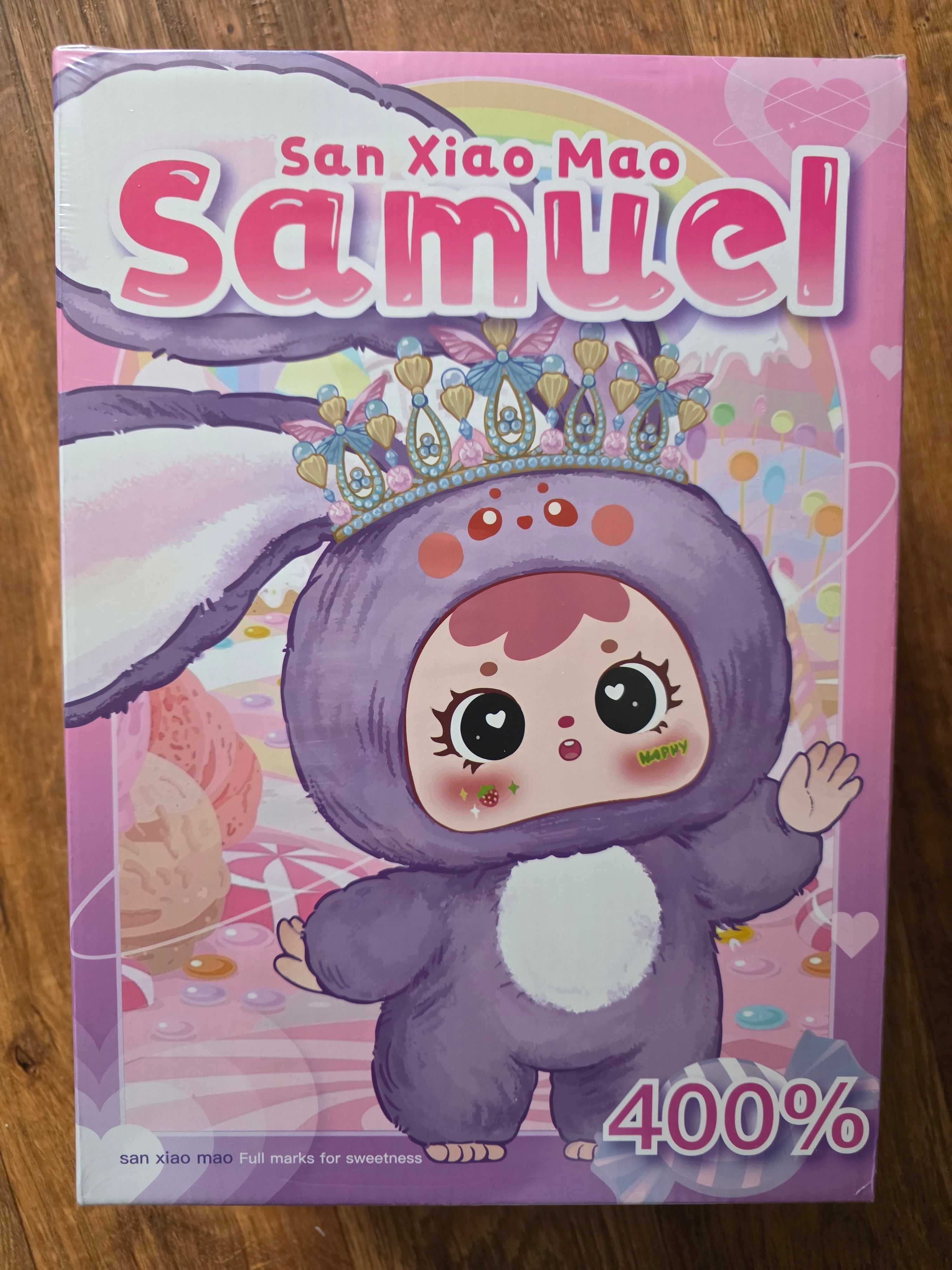 Samuel crown rabbit blind box 400%