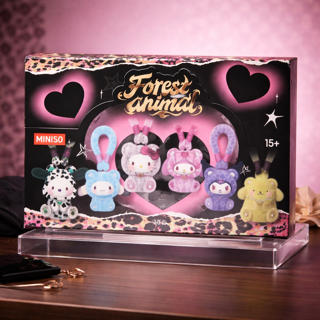 Sanrio Forest Animals Blind Plush Pendant (1 of 6 options)
