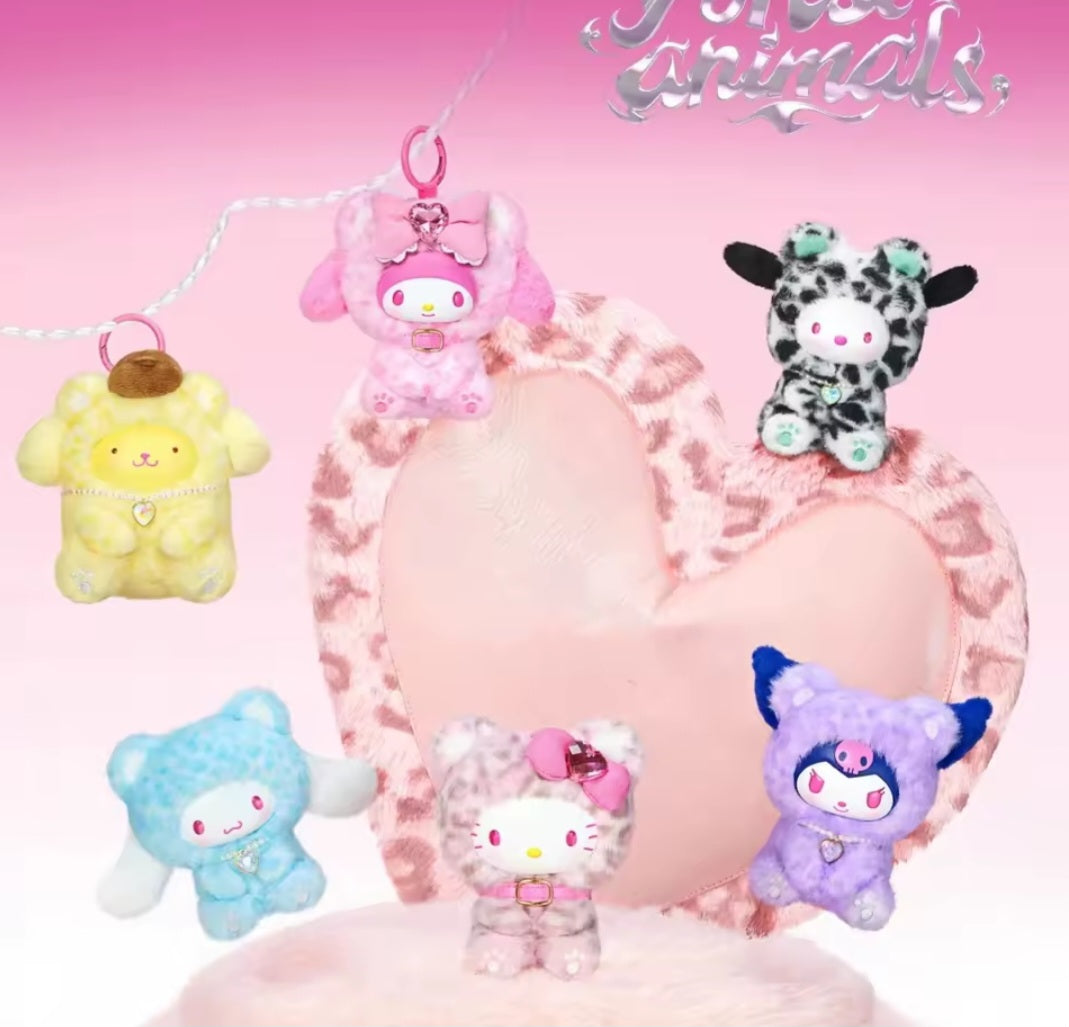 Sanrio Forest Animals Blind Plush Pendant (1 of 6 options)