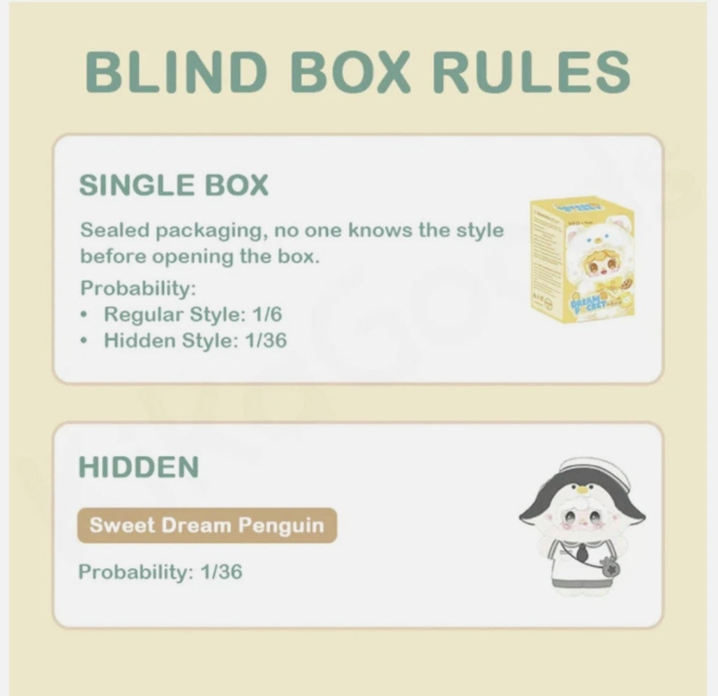 Yooki Dream Pocket 400% Series Blind Box (1 of 7 possible options)