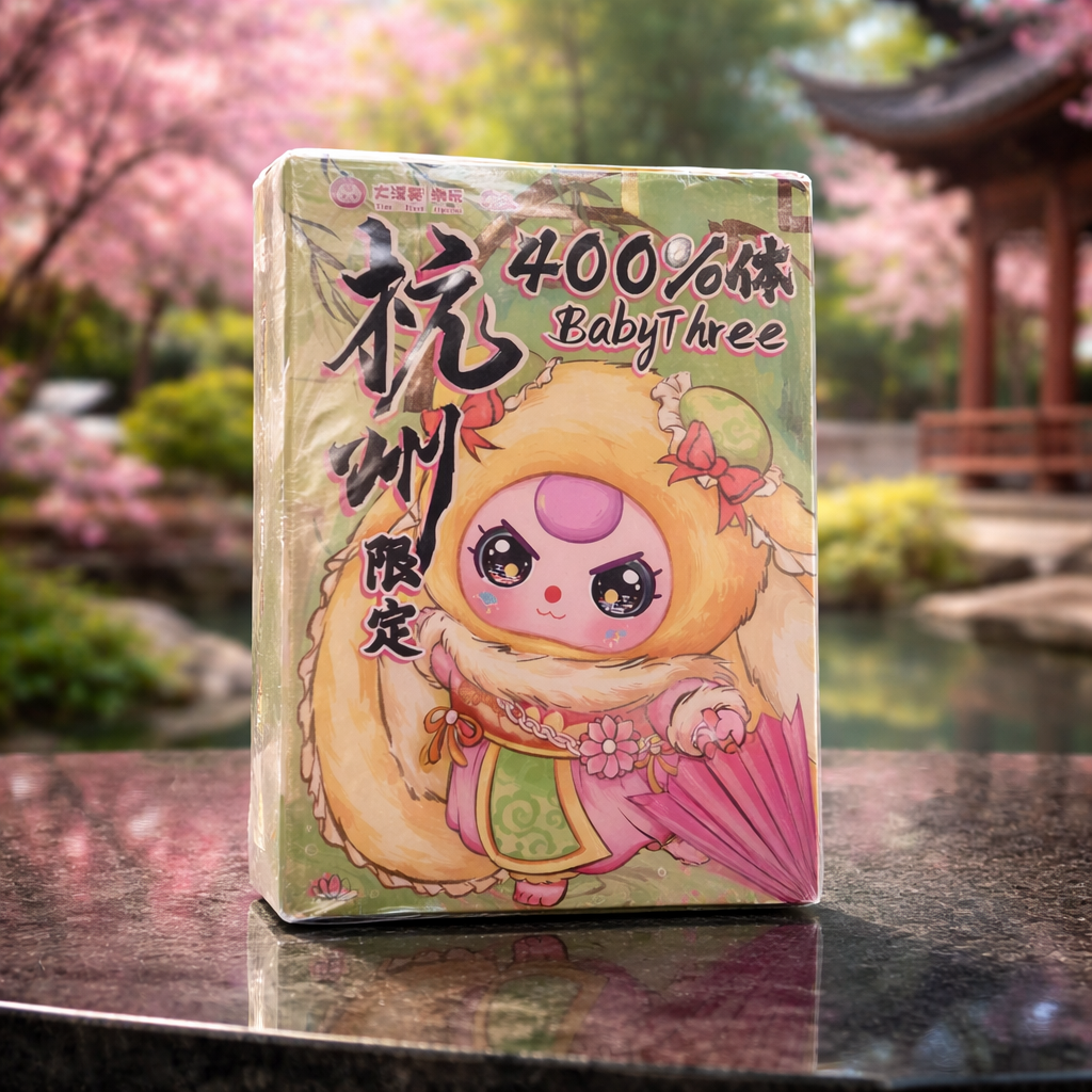 Baby Three Hangzhou  Limited Edition Spring 400% plush figure