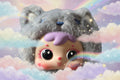 Samuel cat party plush pendant