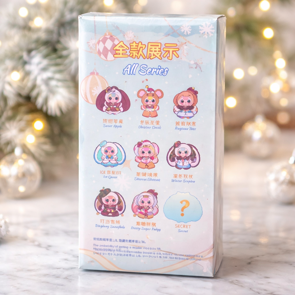 Baby Three Merry Christmas 400% plush blind box- Limited Edition